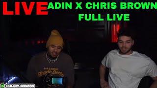 Adinross X CHRIS BROWN Full LIVE kick.com/adinross  #kick #live #adinlive