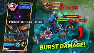 TOP PHILIPPINES NEW BURST DAMAGE BUILD & EMBLEM FOR TERIZLA 2023!!!