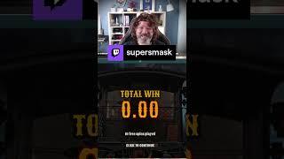 Always love playing slots | Comeback is real #twitch #casino #fail #supersmask