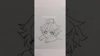 Support a new artist maybe?  #artshorts #newartist #emma #thepromisedneverland #chibi