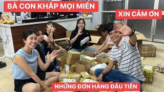 Sản phẩm Khương Dừa nhận những đơn hàng đầu tiên của bà con khắp mọi miền