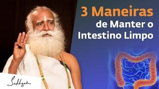 3 Maneiras de Manter o Intestino Limpo | Sadhguru Português