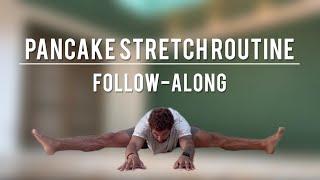 PANCAKE STRETCH ROUTINE: Beginner Follow-Along