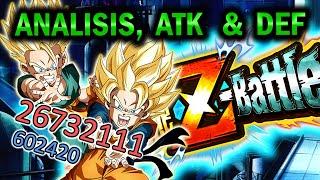 EZA PHY SSJ GOTEN & SSJ TRUNKS ATK & DEF - Daño y Supervivencia hyper solida! (DBZ: Dokkan Battle)