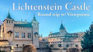 Lichtenstein Castle | Round Trip with Viewpoints | Swabian Alb | Germany