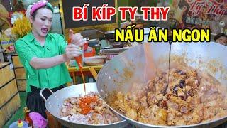 Ty Thy vào bếp tiết lộ công thức nấu sườn kho ngon xuất sắc- Ty Thy Vlog Gỏi đu đủ