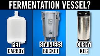 Does Fermentation Vessel Matter? | exBEERiments