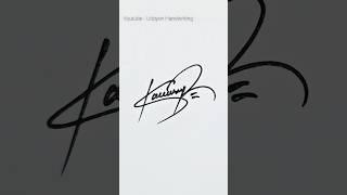 K Name Signature Style #signature