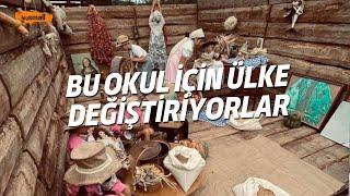 Burası ne Japonya ne Finlandiya İşte Türkiye'nin ilk modern köy enstitüsü ve Anadolu bilgeliği okulu