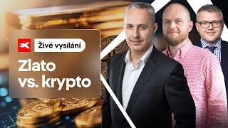 Zlato vs. krypto – Petr Novotný, Kicom a Jiří Tyleček