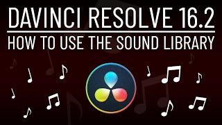 Organize ALL SOUND FX in ONE PLACE: DaVinci Resolve Sound Library Tutorial