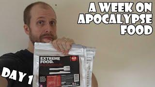 A Week On Apocalypse Food DAY 1