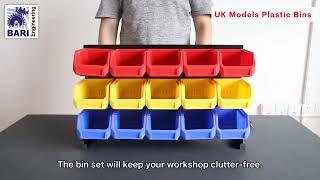 Stackable Bins Box | Hangable Bins Box | Nestable Bins Box | Racks in Islamabad #plasticbinsbox