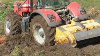 Der Forstexperte – Massey Ferguson 8690 mit der Gutzwiller BPS 250 Steinfräse in St. Urban/Kärnten