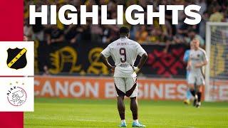 Highlights NAC Breda - Ajax | Eredivisie