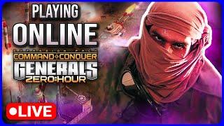 Poisoning my Enemies in 7-Player FFA Online Multiplayer Matches | C&C Generals Zero Hour