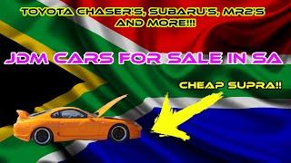 JDM CARS FOR SALE IN SOUTH AFRICA | Cheap Supra, Chaser's, Levin, Subaru's, GTO and MORE!