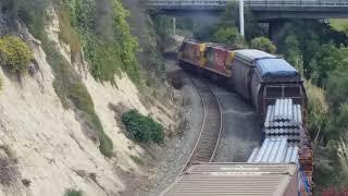 Kiwi Rail DXB's 5068 & 5074 Timaru