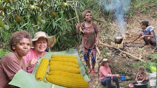 Buhay Probinsiya Nag-laga kami ng Mais habang nag-lalaba si ate Norma