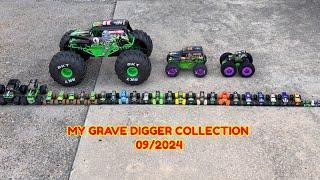 My GRAVE DIGGER MONSTER TRUCKS COLLECTION 09/2024