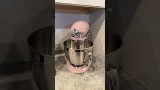 Kitchen aid stand mixer fresh prep/slicer attachment. Feathered pink kitchen aid stand mixer