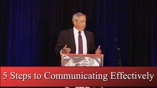 "5 Steps to Communicating Effectively' by Chris Brady