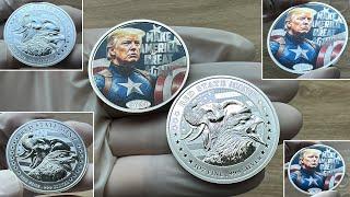 2024 Red State Mint Captain MAGA 1 oz Silver