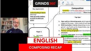 English Paper 1 | Revision | Composing Recap