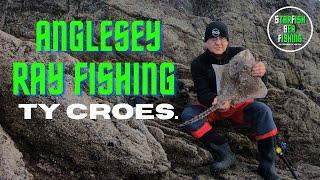 Ray fishing, Ty croes Anglesey.