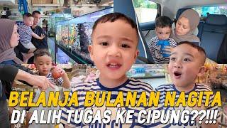 GAWAT!! CIPUNG UDAH BISA DISURUH BELANJA BULANAN SAMA NAGITA!!! SE TROLLY LANGSUNG FULL!!!