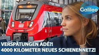 4000 Kilometer neues Schienennetz! Das größte Sanierungs-Projekt in der Deutschen Bahn-Geschichte!