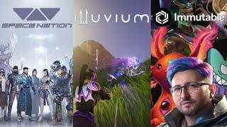 Immutable Games: Gods Unchained: Weekend Ranked | Space Nation Online: Dailys | Illuvium | 11/01/25