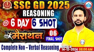 SSC GD 2025 | SSC GD Reasoning Marathon | Non Verbal Reasoning | Clock | SSC GD Reasoning Class #6