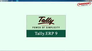 How to enter a GST Purchase in Tally Erp 9/SURROUND TALLY IT ACADEMY Thrissur / Irinjalakuda/Chennai