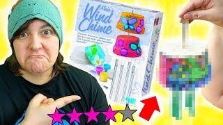 Really 4 Stars? TESTING OUT AMAZON'S HIGH RATED CRAFT KIT Wind Chimes SaltEcrafter #62