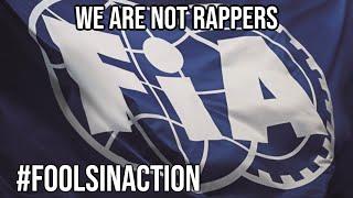 FIA DON'T WANT DRIVERS TO BE SEEN AS RAPPERS 