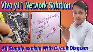 Vivo y11 Network Solution ##Vivo y11 Network prob All Supply Explain with Circuit Diagram || fix all