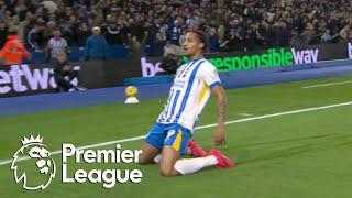 Joao Pedro ties it for Brighton v. Manchester City | Premier League | NBC Sports