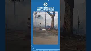 Si Jago Merah Hanguskan Delapan Kios di Blang Bintang