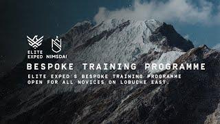 Elite Exped's Bespoke Ice Climbing Training - In the Heart of the Himalays's at Lobuche East Peak.