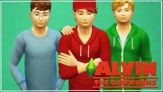 Alvin and the Chipmunks/Chipettes || The Sims 4 Create-a-Sim