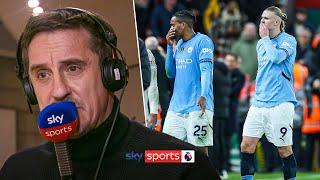 "They've been mauled" | Gary Neville reacts to Liverpool's statement win over Man City at Anfield