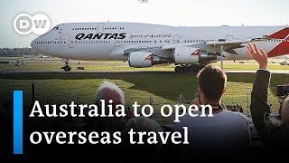 Australia to restart international travel | DW News