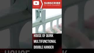 House of Quirk Multifunctional Double Hanger  cool gadgets invention technology / new gadgets