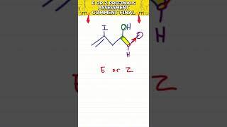 E or Z Alkene Challenge Question Organic Chemistry Finals Review