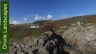 Isle of Man by Drone - Groudle - Bay, Port, Railway and Zoo