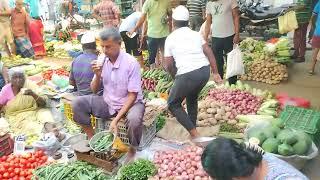 CMC Vellore sabji market||veg non veg market near CMC hospital ||sabji mandi