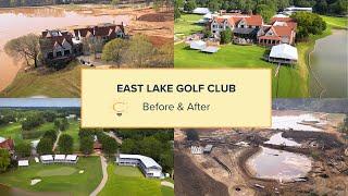 Drone Footage | Before & After Dramatic Renovations at East Lake Golf Club in Atlanta, Georgia