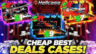 CHEAP BEST DEALS CASE OPENING ON HELLCASE !! ?! ! HELLCASE PROMO CODE 2025 ! HELLCASE CASE OPENING !