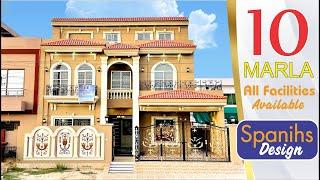 10 Marla Spanish Design House For Sale In Central Park Housing Schema Lahore